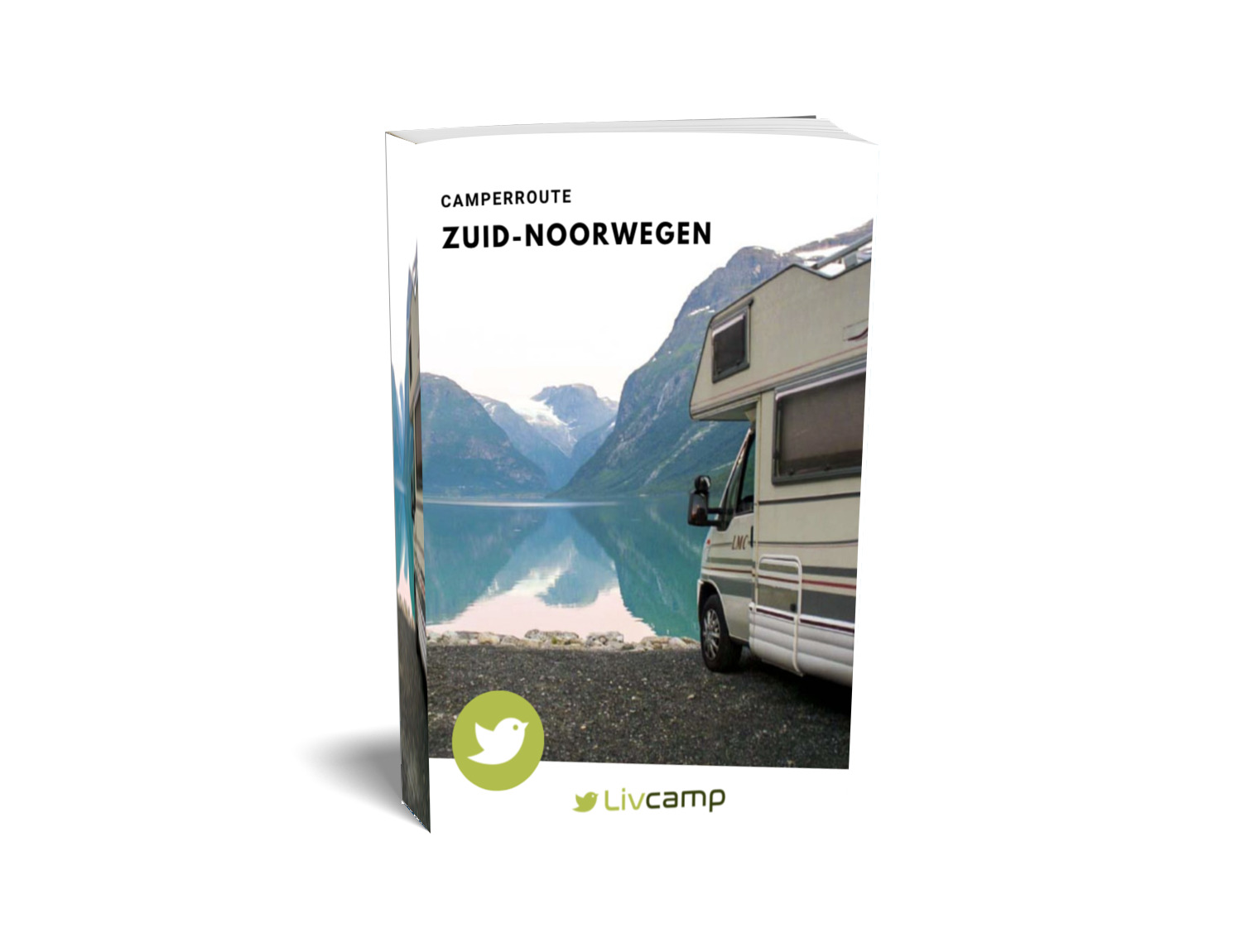Cover camperroute Zuid-Noorwegen