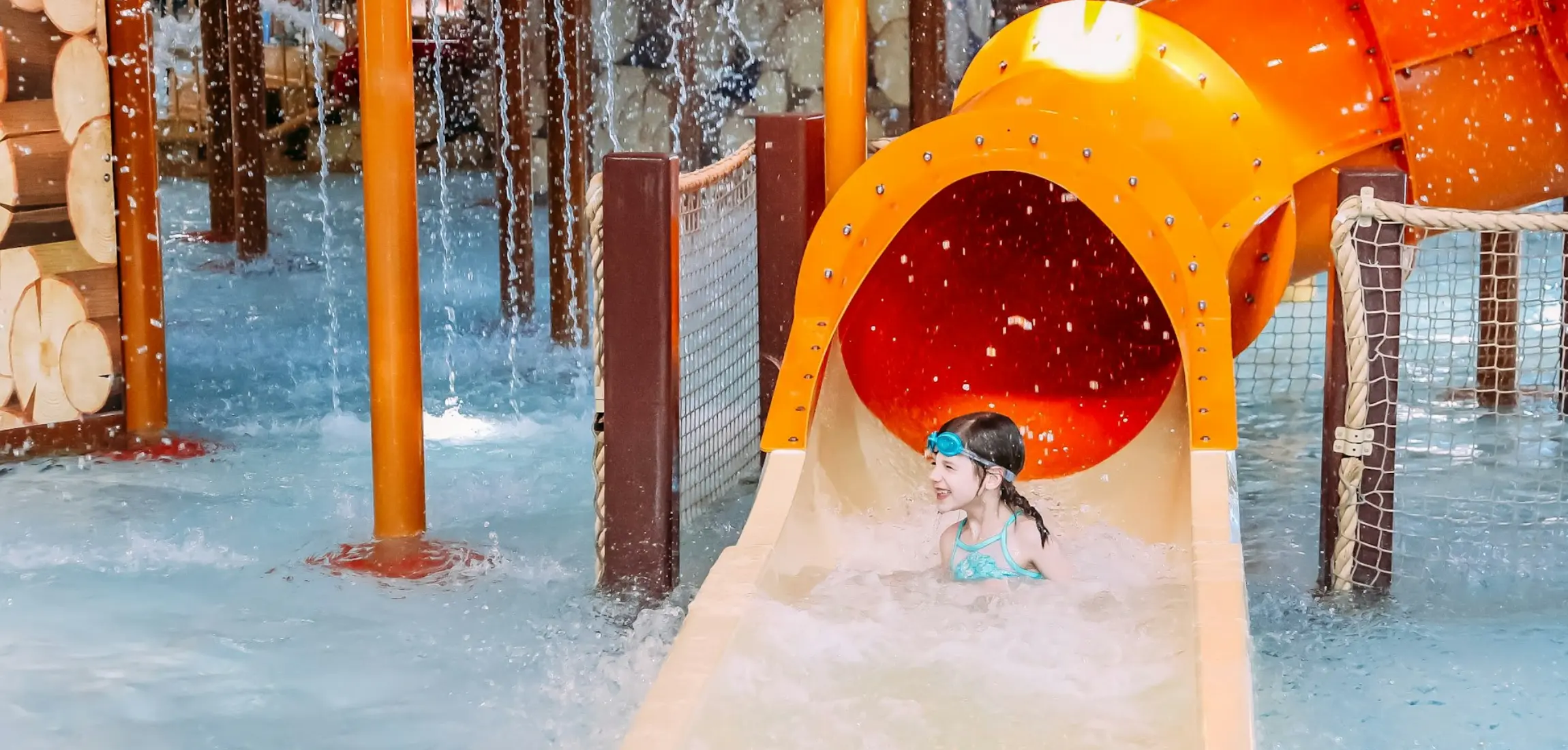 Campings met glijbanen en zwembad