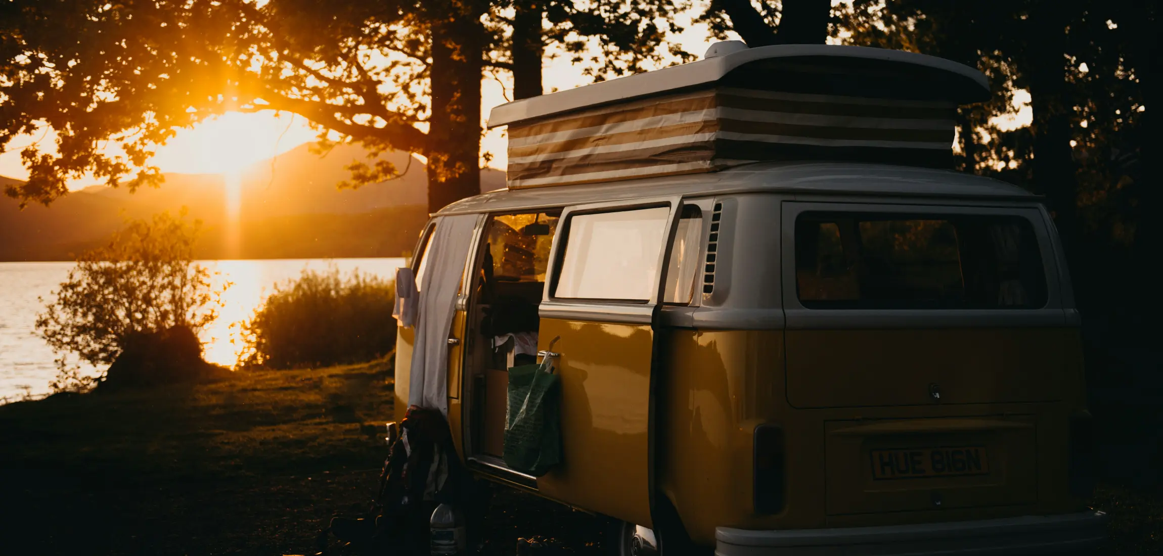 werken vanuit een camper